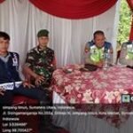 Babinsa Koramil 0201-08/MA Bersama Tim Gabungan Siaga Di Pos Pam Ketupat Toba 2024