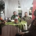 Koramil 0201-06/MS Pantau Arus Mudik Lebaran di PosPam Ketupat Ops Toba