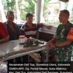 Babinsa Koramil 0201-15/DT Jalin Silaturahmi & Kedektan dengan Warga Binaan
