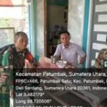 Babinsa Koramil 15/DT Komsos di Patumbak Satu