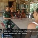 Jalin Kedekatan dengan Warga, Babinsa Koramil 0201-14/PB Komsos