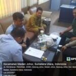 Perkuat Kerjasama, Babinsa Koramil 0201-08/MA Bersama Tiga Pilar Komsos Di Kantor Lurah