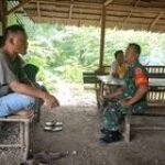 Komsos, Babinsa Serda AGus Tiar Jalin Silaturahmi Bersama Warga Binaan