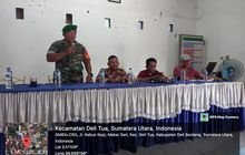 Babinsa Koramil 0201-15/DT Ketapang Hadiri Rapat Koordinasi Pemerintahan Desa Marendal 1