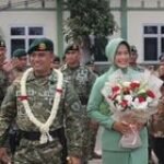 Acara Penyerahan Jabatan dan Tradisi Penyambutan Komandan Denpal Divif 1 Kostrad