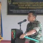 Kasbrigif 14 Kostrad Buka Rapat Anggota Tahunan Koperasi Primkop Darma Putra Mandala Yudha