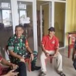 Serka Fakhruzam Babinsa Koramil 0201-09/MB Gelar Komunikasi Sosial Bersama Para Tokoh Wilayah Binaannya