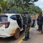 Upaya Terus Dilakukan Satgas Pamtas Yonif 111/KB Hindari Masuknya Barang Ilegal Di Perbatasan Darat RI-PNG