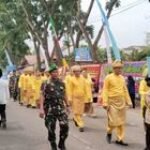 Sukseskan MTQ Ke-57 Kota Medan, Danramil 0201-05/MB Dan Babinsa Ikuti Dan Amankan Jalannya Pawai Ta'aruf