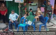 Jalin Silaturahmi & Keakraban, Babinsa Koramil 0201-15/DT Laksanakan Komsos Bersam Warga Binaan