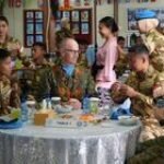 Unik Diplomasi Peacekeeper Indonesia Satgas Yonmek TNI Konga XXIII-R/UNIFIL 2024