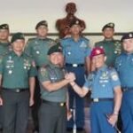Panglima Divisi Infanteri 3 Kostrad Terima Audiensi Komandan Lantamal VI