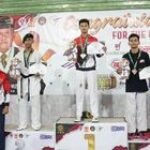 Petarung Yonarmed 1 Kostrad Sabet Medali Pada Kejurnas Taekwondo Pangkostrad Cup 2024