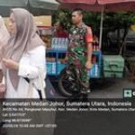 Ciptakan Kedekatan Dengan Masyarakat, Babinsa Koramil 0201-08/MA Sapa Pedagang Kaki Lima