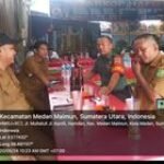 Sambil Sarapan Pagi, Babinsa Dan Kepala Lingkungan Bahas Situasi Kamtibmas