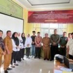 Babinsa Koramil 0201-05/MB Sertu B Berutu Hadiri Pelantikan Petugas Pantarlih Kelurahan Darat