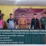 Babinsa Hadiri Pelantikan Pantarlih di Desa Punden Rejo untuk Sukseskan Pemilu 2024