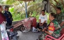 Babinsa Koramil 0201-12/HP Pererat Silaturahmi dengan Warga Perkebunan Sawit