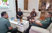 Kuatkan Sinergi, Dandim 0201/Medan Terima Kunjungan Kajari Belawan