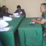 Batituud Koramil 0201-10/MM Berikan Pelatihan Disiplin dan Kepemimpinan kepada Siswi PKL di Medan Marelan