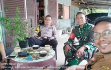 Tingkatkan Sinergitas Babinsa dan Bhabinkamtibmas Melaksanakan Komsos Dengan Kadus