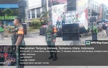 Babinsa Koramil 0201-16/TM Monitoring Kegiatan Penggalangan Dana Untuk Peduli Palestina