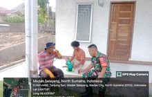 Komsos Babinsa dengan Warga Binaan di Asrama Putra Unika Lingkungan 12 Kelurahan Tanjung Sari