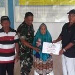 Babinsa Koramil 0201-14/PB Dampingi Pembagian BLT Dana Desa Tahap II di Desa Tuntungan II