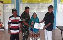 Babinsa Koramil 0201-14/PB Dampingi Pembagian BLT Dana Desa Tahap II di Desa Tuntungan II