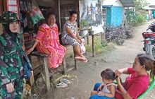 Membangun Silaturahmi dan Kemanunggalan Bersama Warga: Babinsa Peltu (K) Ayu Trisna Koramil 0201-01/MP