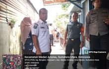 Babinsa Koramil 0201-08/MA Bersama Tiga Pilar Mediasi Pertikaian Warga di Kelurahan Harjosari I