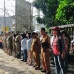 Babinsa Koramil 0201-05/MB Bersama Satpol PP & Dishub Medan Penertiban PK-5 Di Jl. Jamin Ginting