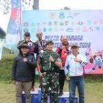Komandan Yonif 303 Kostrad Buka Acara Porkab Garut 2024 Ajang Menembak