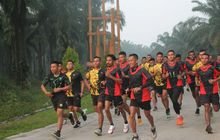 Pelihara Kesegaran Jasmani, Yonif 318 Kostrad Laksanakan Lari 8K