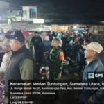 Koramil 0201-07/MT Gelar Patroli Gabungan Tiga Pilar di Medan Tuntungan