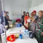 Babinsa Koramil 0201-10/MM Pelda Zulkarnaen Pantau Perkembangan Stunting dan Pemberian Bantuan Gizi