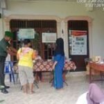Babinsa Koramil 0201-08/MA Serka Dody Dampingi Kegiatan Posyandu Di Wilayah Binaan