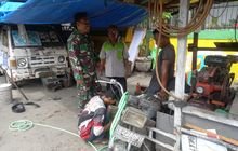 Babinsa Koramil 14/PB Jalin Silaturahmi dengan Warga Pancur Batu