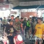 Babinsa Koramil 0201-05/MB Memonitor Kecelakaan Lalu Lintas di Jl. Brigjen Katamso Medan Maimun