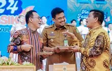 Bobby Nasution Raih Penghargaan Tokoh Penggiat Koperasi Sumut