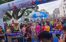 Peringati Hari Kebaya Nasional, Para Babinsa 0201-01/MP Ikut Berpartisipasi Menyukseskannya