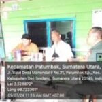 Babinsa Sertu Isnandar Pererat Hubungan dengan Warga Melalui Komsos di Desa Marindal II