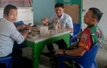 Selalu Jaga Hubungan Baik, Babinsa Sei Putih Barat SPB Serda Wahyudi Laksanakan Komsos dengan Warga Binaan