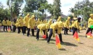 Keceriaan Lomba Warnai Perayaan HUT ke-79 RI Bersama Persit KCK Cabang XX Dim 0806