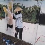 Penyiapan Kampung Pancasila, Danramil 0201-10/MM Bersama Personil Bergotong Royong
