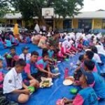Babinsa Koramil 0201-11/MD Sertu Rudi Apriyanto Beri Motivasi kepada Siswa Baru di SMPN 24 Medan