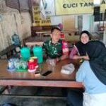 Babinsa Serda Bangun Rambe Jalin Sinergi dengan Tokoh Masyarakat di Kelurahan Helvetia Timur