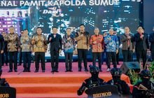 Wali Kota Medan Bobby Nasution Hadiri Malam Pisah Sambut Kapolda Sumut