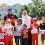 Keluarga Besar Yonif 755 Kostrad Rayakan HUT ke-79 Kemerdekaan Republik Indonesia