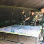 Yonif 514 Kostrad Gelar Latihan Taktis Tingkat Unit di Medan Khusus Bondowoso